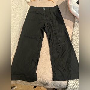Maeve Black Cropped Pants